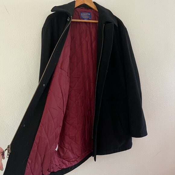 Men's Pendleton 100% Wool Coat - Picture 4 of 6